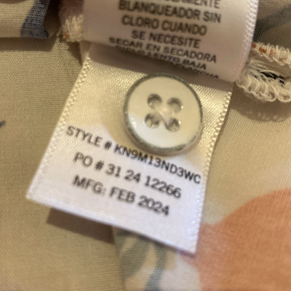 Kenneth Cole Shirt Mens White Button S/S Italy Viva La Vita Live Life LARGE 2024 - Picture 8 of 9
